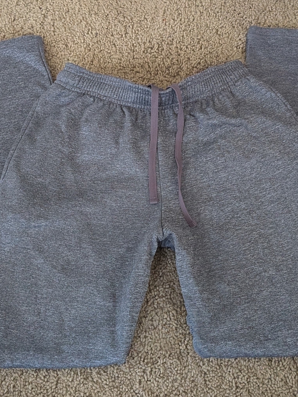 Champion Men's Gray Heather Sweatpants Joggers with Drawstring